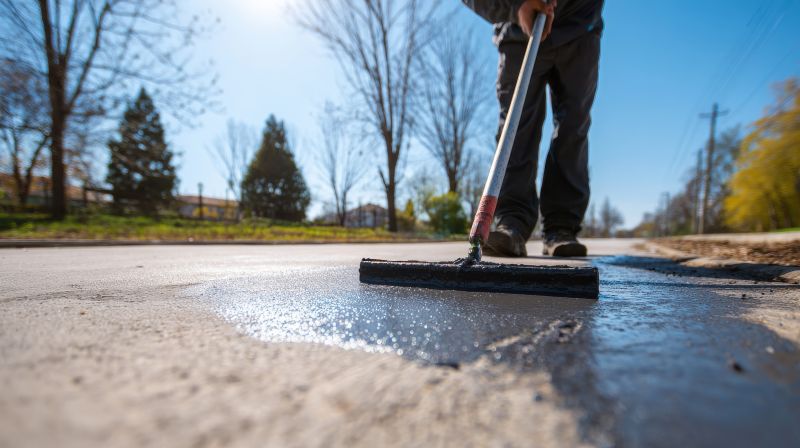 Asphalt Sealing Application