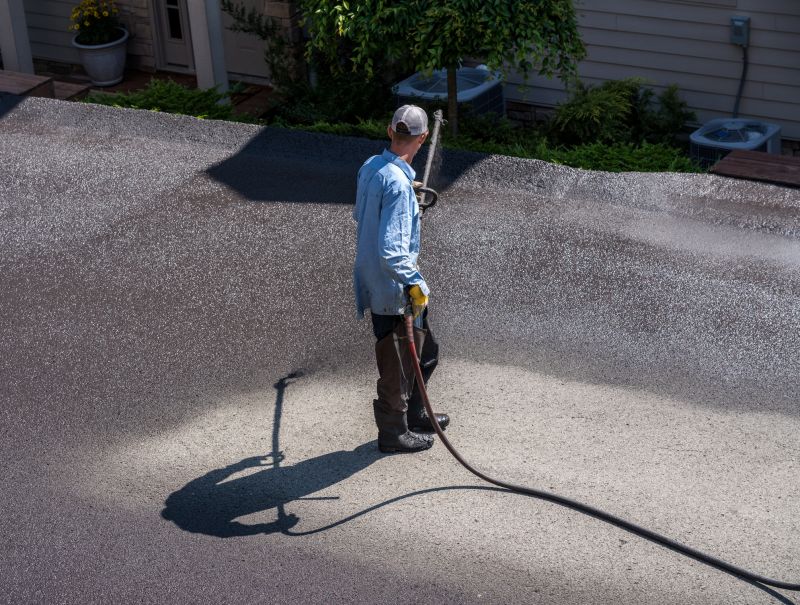 Hot Tar Driveway Sealing